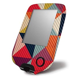 MightySkins Carbon Fiber Skin for Abbott Freestyle Libre 1 & 2 - Bright and Happy | Protective, Durable Textured Carbon Fiber Finish | Easy to Apply, Remove, and Change Styles | Made in The USA