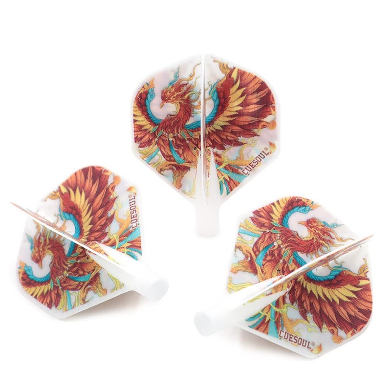 CUESOUL TERO AK4 Dart Flights Standard Shape with Four Mythological