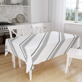 Le Jardin du Lin Kitchen Decoration, Tablecloth, 140 cm x 160 cm, Designed and Manufactured in Turkey