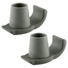 Thyonta 2 Pcs Non-Slip Rubber Cane Tips Walker Ski Caps
