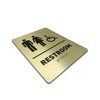 G101G All Gender Restroom Accessible ID Sign ADA Compliant 36