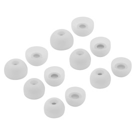 Replacement EartipsGalaxy Buds 2 / Plus Ear Tips Earbuds,S/M/L Mixed Size Soft Silicone Earbuds Eartips,Flexible Rubber Cover Skin Accessories-White