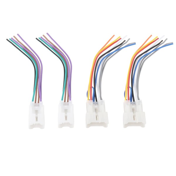 OTOTEC 2 Sets of Car Radio Wiring Harness 10-pin plug