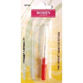 Bohin Fine Crochet Hook for Repair 3in Blister Card