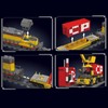Mould King 12027 Diesel Locomotive Train Trailer Building Block Remote