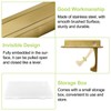 UFURMATE Flush Mount Door Pull, 2 Pieces 304 Stainless Steel