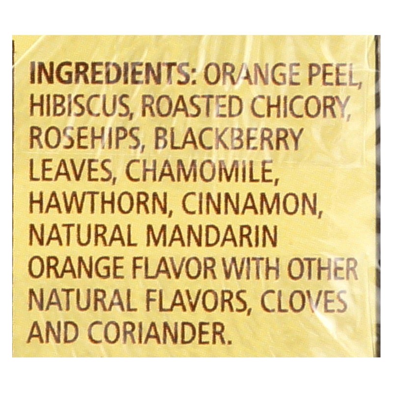 Celestial Seasonings Herb Tea Mandarin Orange Spice, 20-count (Pack of