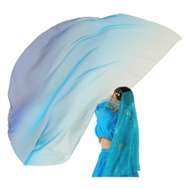 MUNAFIE Worship Flags Set(2 Flags+Sticks) for Dance Church Flags for Worship Guard Flag Praise Dance Flags 6#WHITE-BLUE-NAVY