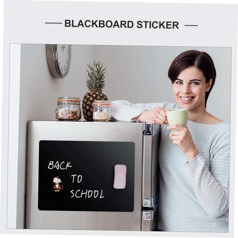Tofficu Magnetic Planner Mini Chalkboard Message Board for Refrigerator Easy