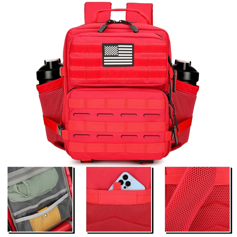 HongXingHai 9L Tactical Assault Backpack Gym Backpack Hiking Travel Backpack