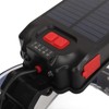 Fishing Headlamp IPX4 Waterproof USB Solar Powered 1200LM Ultra Bright