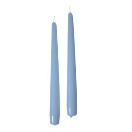 Cereria Di Giorgio - 10 Candele Coniche - Ø 2,2 cm h. 25 cm - Dusty Blu