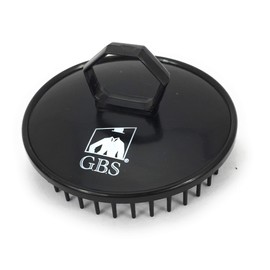 GBS Shampoo Massage Brush No.100-2 pack Black Brush - Scalp Massager for Hair Growth Beard Brush - Plus GBS Lavender and Citrus Shower Gel 5 oz (150 ML) for Body, Face and Hair - Feel clean and fresh