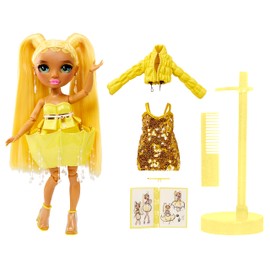 Rainbow High Fantastic Fashion Doll - SUNNY MADISON - Yellow 11” Fashion Doll and Playset with 2 Outfits & Fashion Play Accessories - Great for Kids 4-12 Years Old