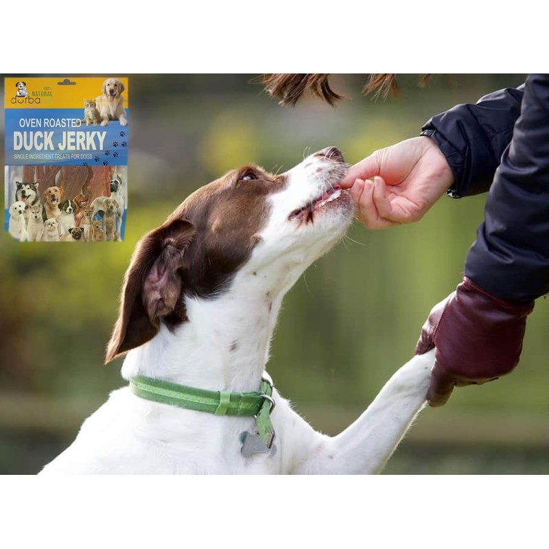 Duck Jerky Dogs Chewy Training Treats Food | Oven Roasted