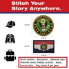 California State Flag Hook and Loop Patch – Embroidered Tactical