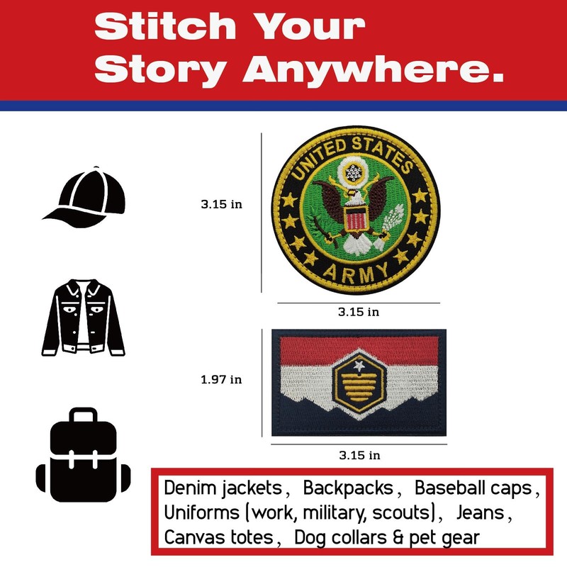 California State Flag Hook and Loop Patch – Embroidered Tactical