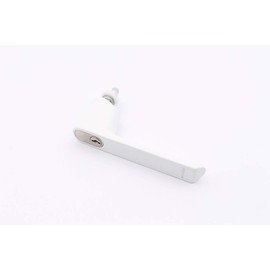 Schüco Lockable RC window handle, aluminium RAL 9016, white, 247659