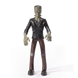 Frankenstein's Monster Mini Bendy Fig - 5.5in (14cm) Noble Toys Miniature Bendable Figure Posable Doll Figures