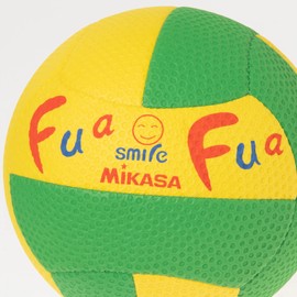 MIKASA Fuahoa Smile Dodge Ball No. 2 (For Toddlers) 5.3 oz (150 g) Yellow/Green FFD2-YG