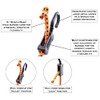Kotap MABC-36 All Purpose Light Duty Adjustable Bungee Cords, Orange/Black,
