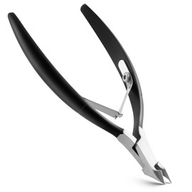 CVNRCLP Hand-Forged Stainless Steel Cuticle Nippers - Professional Grade Cuticle Cutter for Nail Salons - Precision Trimmers for Salon Quality Grooming