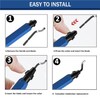 YQkangzhu Deburring Tool with 10 Heavy Duty HSS Blades, 360°