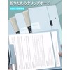aninako Binder, A4 Clipboard, Folding Clipboard, Folder, A5 Size, Portrait