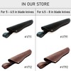 Genuine Leather Belt Knife Sheath for Fixed Blade Knives with