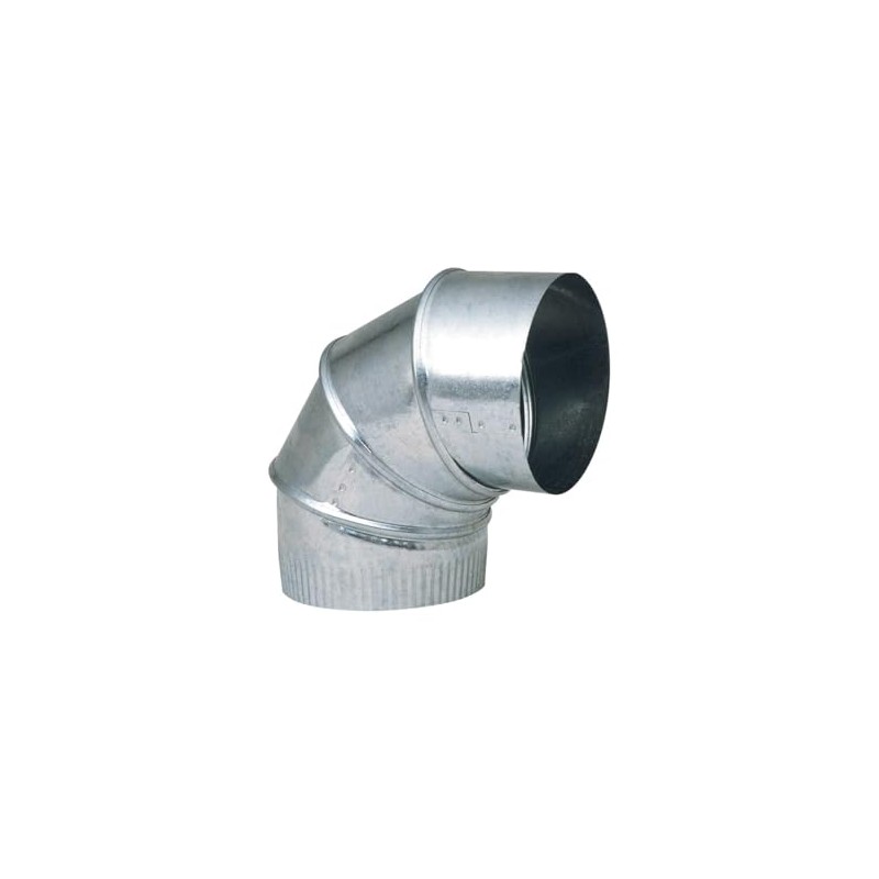 UNITED STATES HDW GV0308 10" 26GA Galvanized Adjustable Elbow