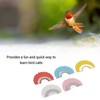 Bird Whistle 5 Colors Bird Caller Tongue Whistle Funny Tweeting