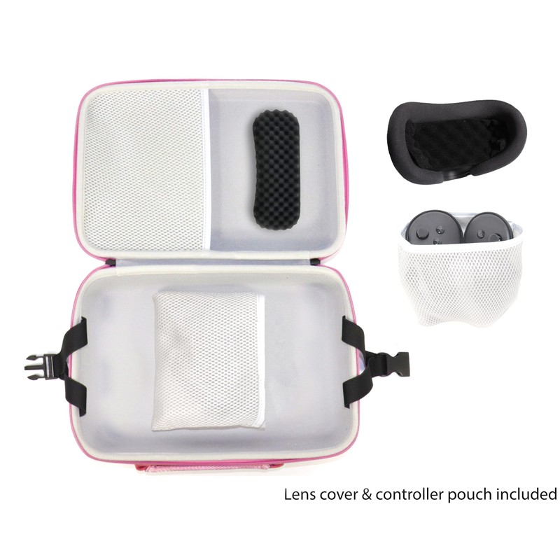 CaseSack Case compatible with Meta Quest 3s, 3, 2, Organizing