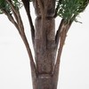 Sardoxx Set of 2 Artificial Cedar Topiary Trees with Red