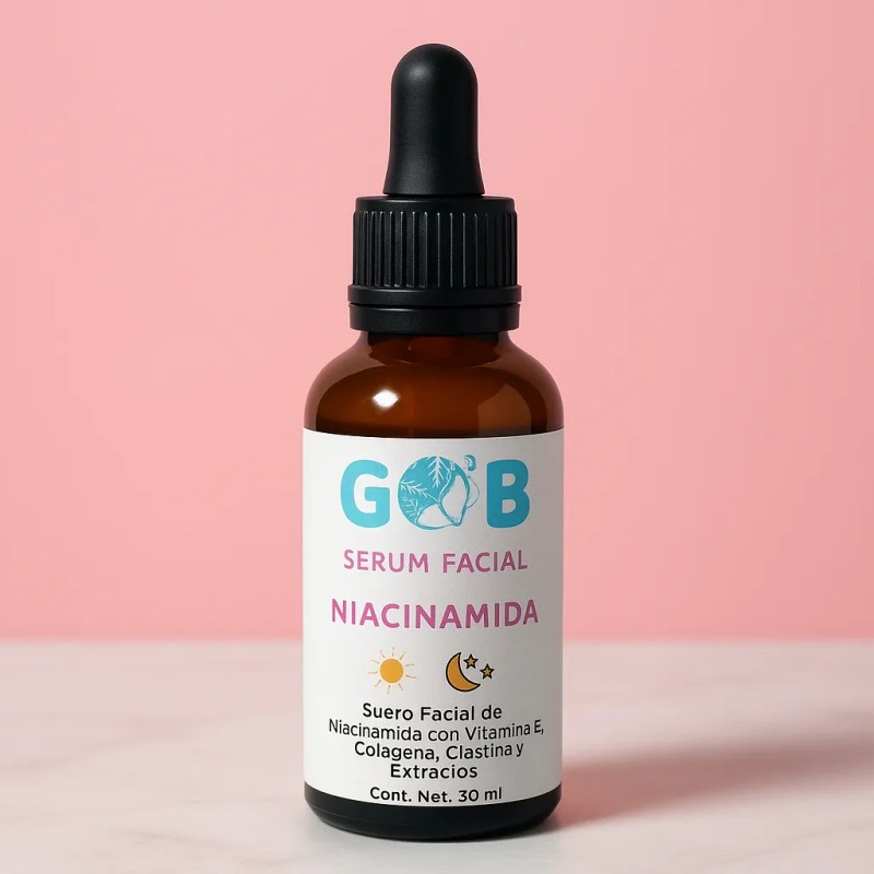 Serum Niacinamida + Vit E + Colágeno + Elastina- 30
