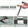 Long Handle Toenail Clippers with Magnifier -Wide Jaw & Ergonomic