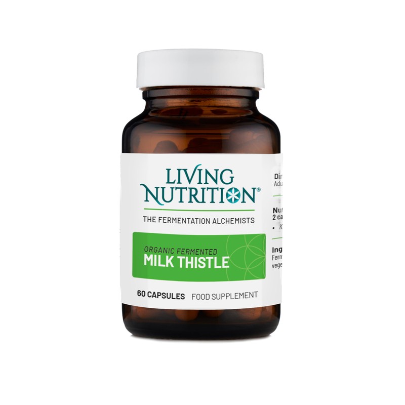 Living Nutrition Organic Fermented Sprouted Milk Thistle