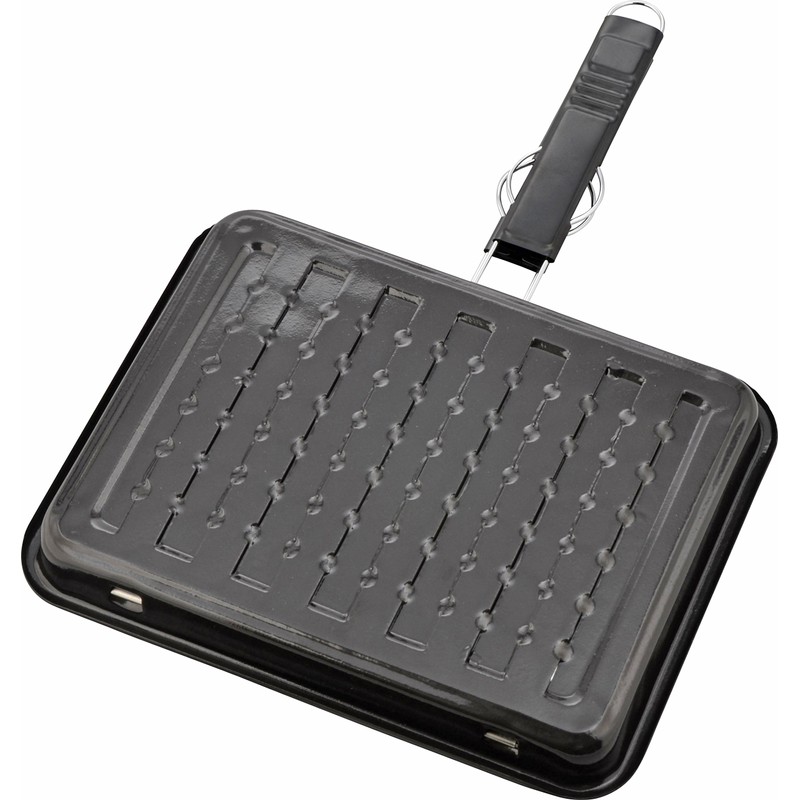 Wahei Freiz YR-3959 Yakitsudzumi Grilling Mesh, Cross- Grilling, Flip to