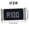 Tuperoymse 50Pcs Alloy Resistance 2512 SMD Resistor Samples Kit,10 Kindsx5pcs=50pcs