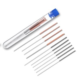 10PCS 3D Printer Nozzle Cleaning Kit - Stainless Steel Cleaning Needles Set - 0.15 to 1.0mm Sizes - Precision Tools for 3D Printer Maintenance
