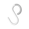 Tidy OT-666-300-7 Hooks, Warm White, 2.6 inches (6.5 cm), Flexible,