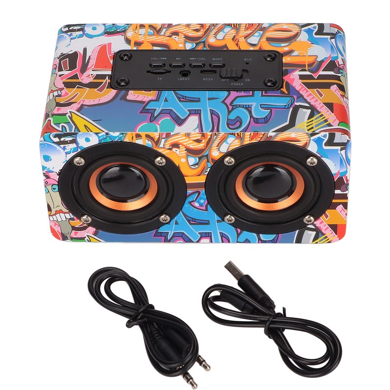 Bluetooth Speaker Heavy Bass USB Rechargeable Support Memory Card MP3