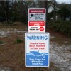 Monifith Funny Safety Signs Attention No Diving Rules Signs Swimming