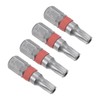 CoCud Magnetic Torx Screwdriver Bit, T25 25mm Length 1/4" Hex