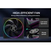ID-COOLING AF-127-K-TRIO 120mm Case Fan ARGB FDB Bearing PC Fan