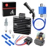 Ignition Coil Pack & Voltage Regulator Rectifier Starter Relay Spark
