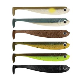Lieblingsköder Rubber Bait 5 cm – 6 Rubber Fish, Colour Favourite Bait: Natural Classics