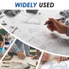Protractor Set 3pcs,180° Clear Plastic Angle Measurement Tool,for Students, Teachers,
