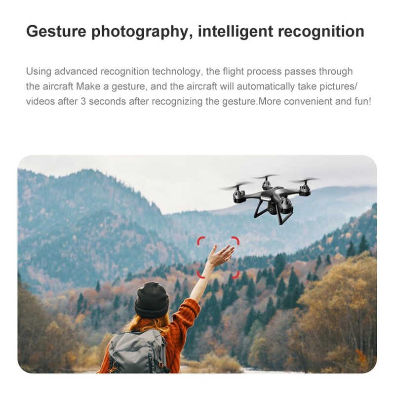 Drone with Camera for Kids Beginners 4K HD Aerial Photography