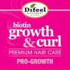Difeel Aceite Premium para el Crecimiento y Rizos Biotina 2.5