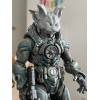 Cosmic Legions Space Cat head Sculpt Unpainted